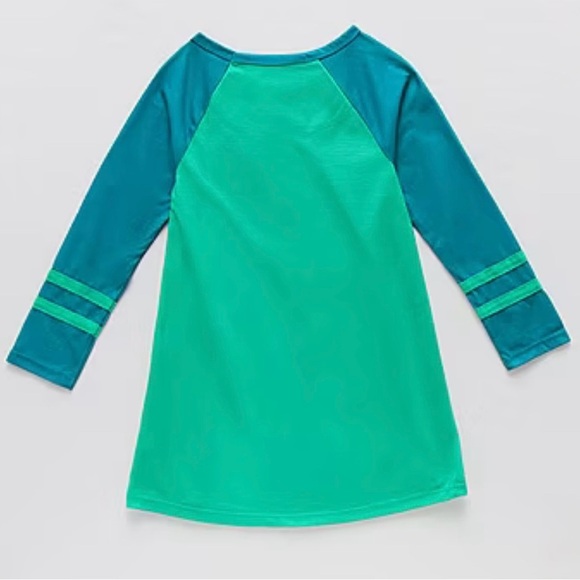 Disney Elsa Frozen crew neck long sleeve night shirt size 5/6 NWT - Picture 2 of 8